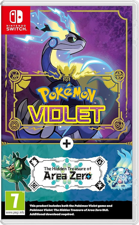 Pokemon Violet + The Hidden Treasure Of Area Zero DLC | Nintendo Switch