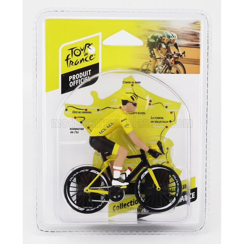 Figures Ciclista Cyclist Maglia Gialla Yellow Jersey Yellow - 1:18