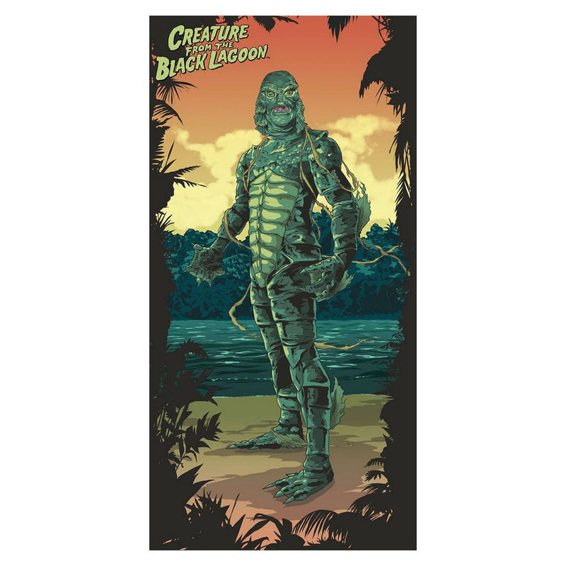 Universal Monsters: Creature From The Black Lagoon Beach And Bath Towel