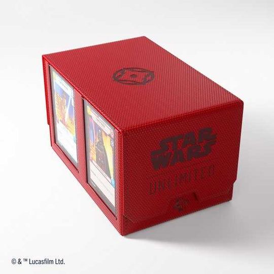 Gamegenic Star Wars: Unlimited Double Deck Pod Red