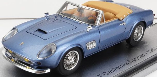 Ferrari Modena 250GT California Spider Blue Top Down 1961 - 1:43