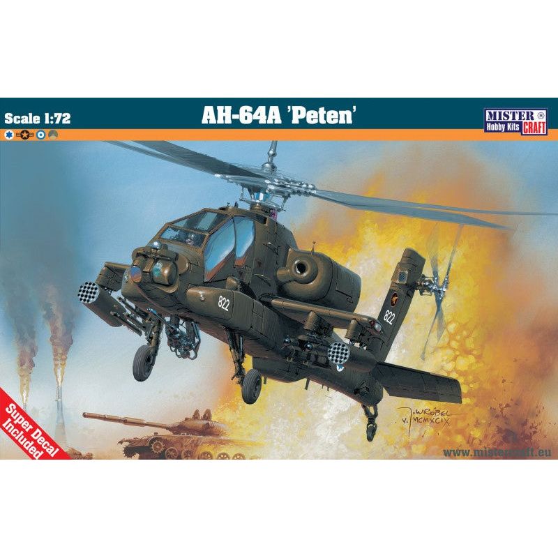 Apache AH-64A Peten - 1:72