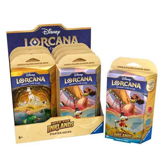Lorcana Trading Card Game Starter Deck CDU Display Set 3 - Single Pack