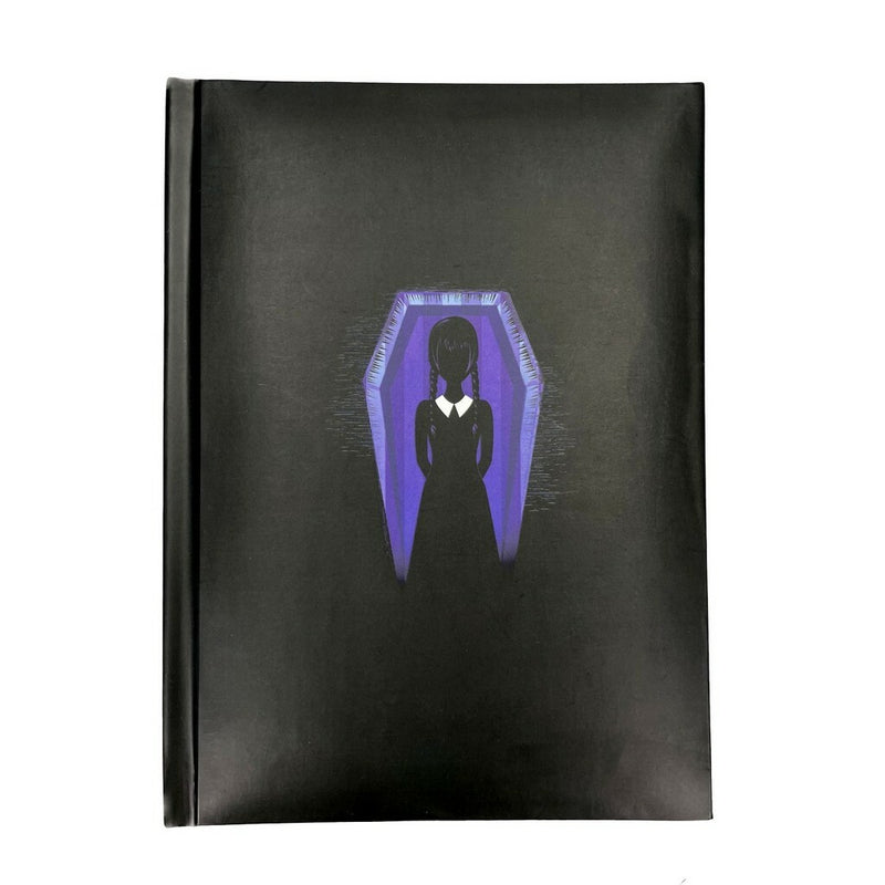 Wednesday: Dark Side Notebook With Light