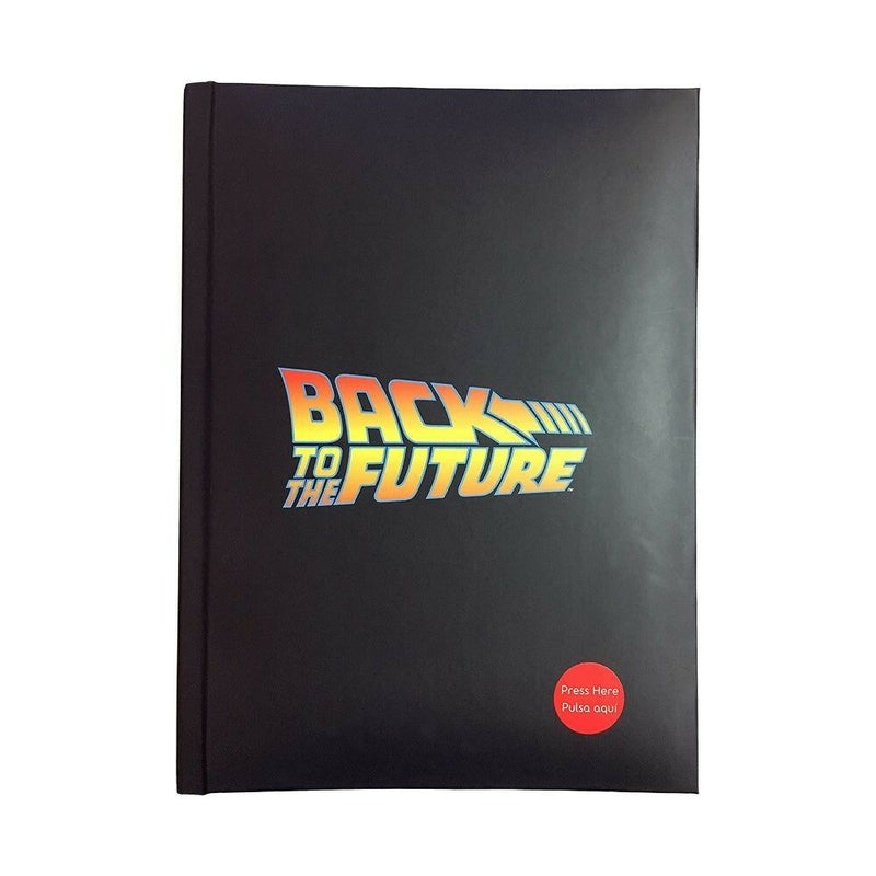 Back To The Future: Logo Notebook With Light