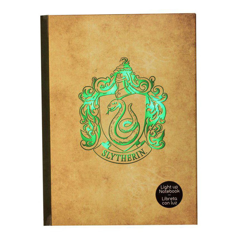 Harry Potter: Slytherin Notebook With Light