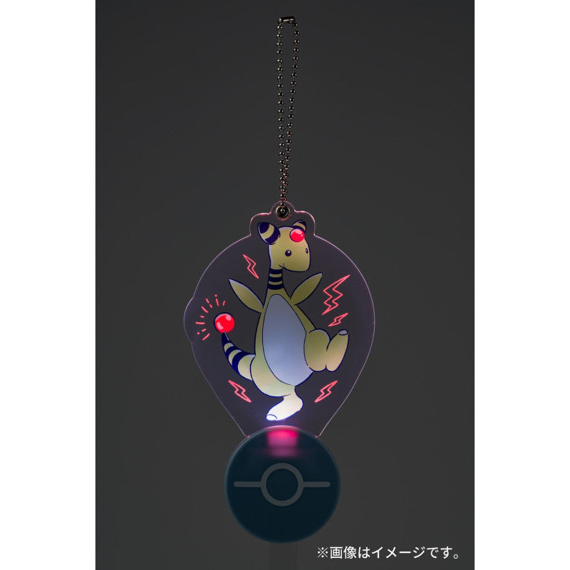 Acrylic Keychain Shining Ampharos Pokemon Center Tokyo Bay R