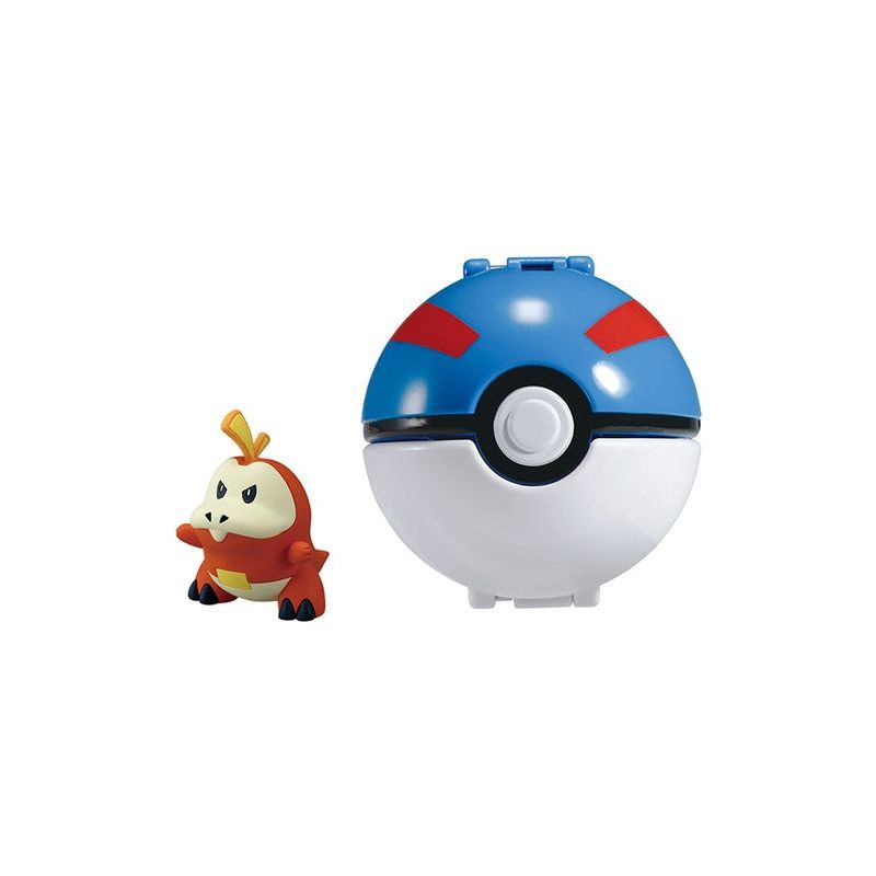 Figure Fuecoco Set Great Ball Moncolle Poke Out
