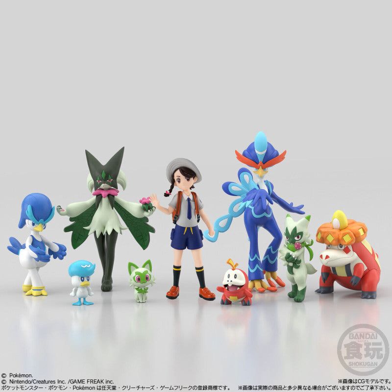Figures Juliana & Starters Pokemon Scale World Paldea