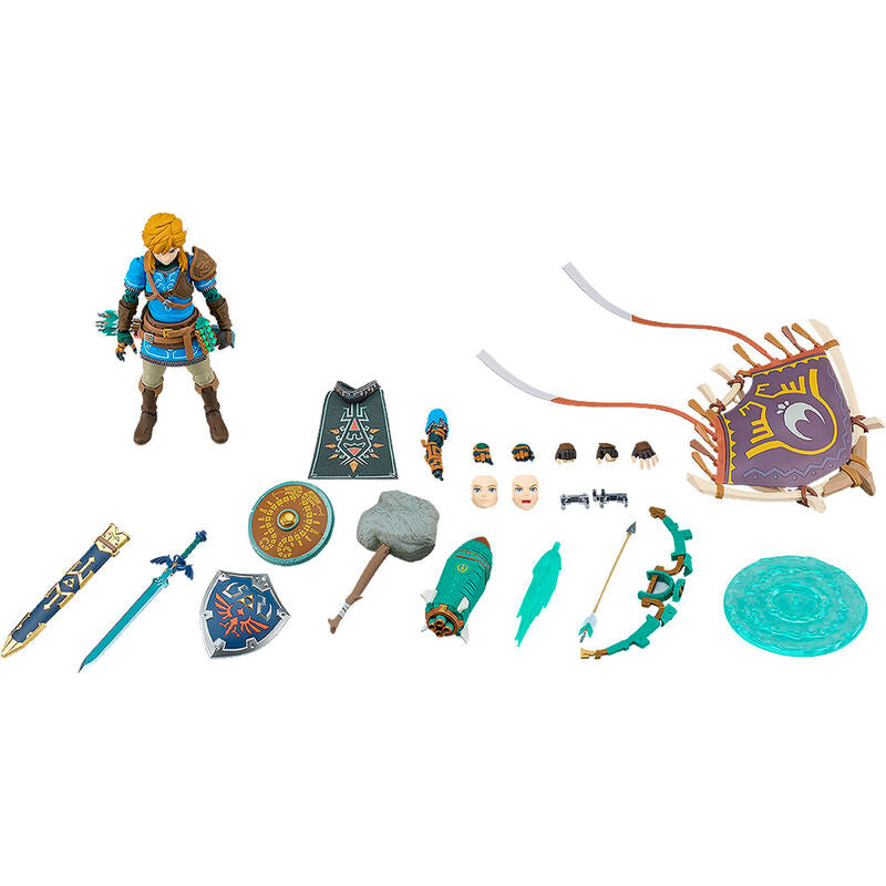 The Leng Of Zelda Taers Of The Kingdom Link Deluxe Figma Figure 15 CM