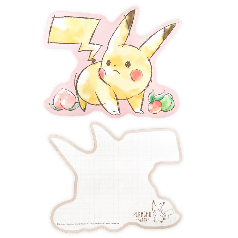 Letter Set Die Cut Flyer Pokemon Pikachu Number025