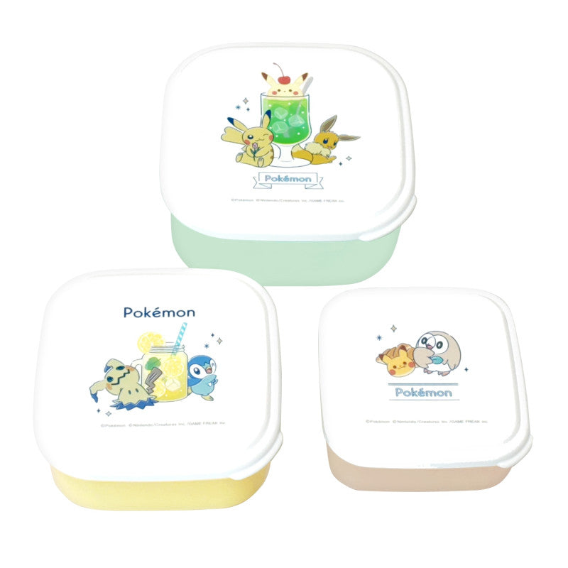 Lunch Box Nested Pokemon Happy Drink