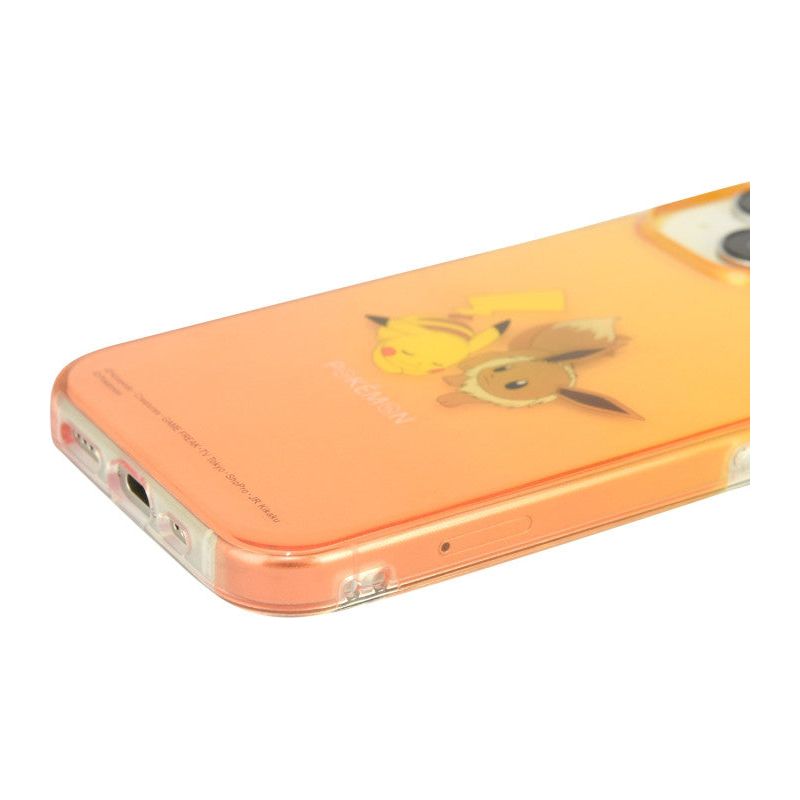 Soft Case Pikachu & Eevee IPhone15/14/13 Pokemon