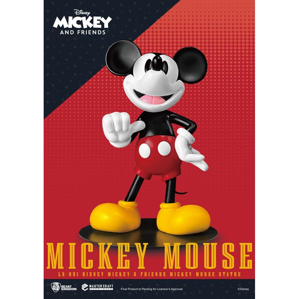 Disney Mickey Mouse Life Size Statue 1:1