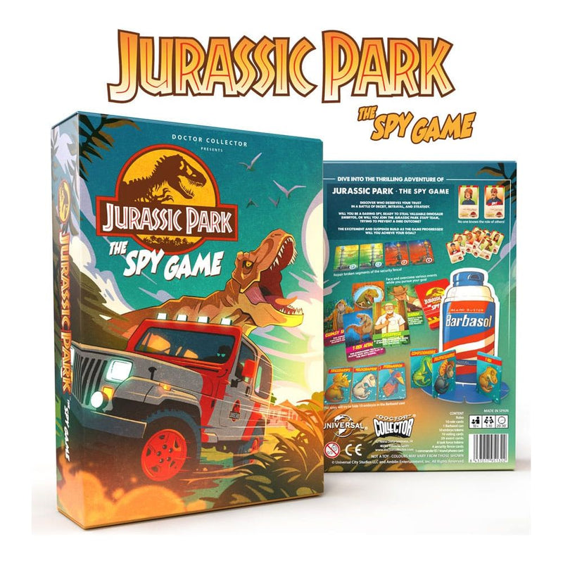 Jurassic Park Hidden Role Game The Spy Game