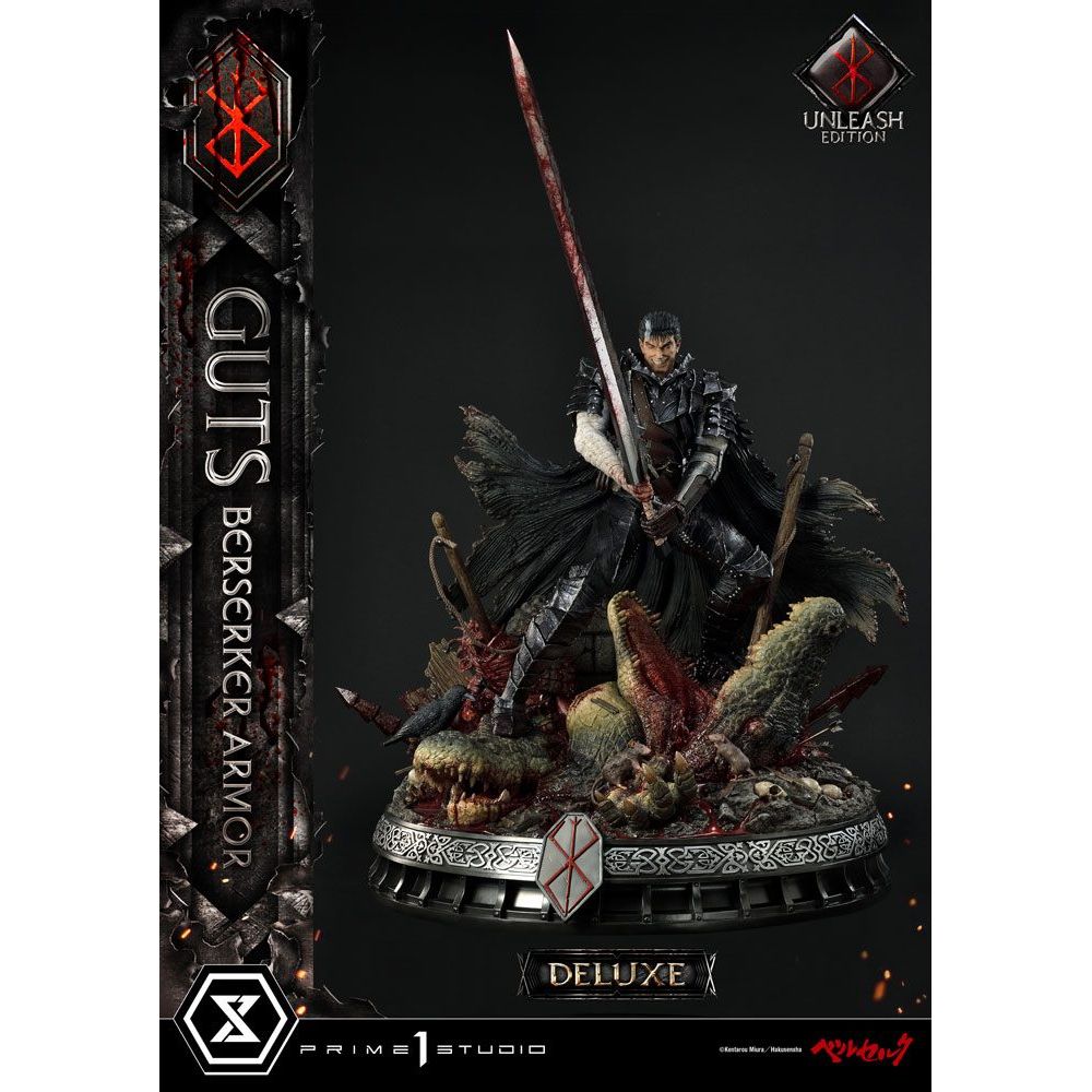 Berserk Statue 1/4 Guts Berserker Armor Unleash Edition Deluxe Version