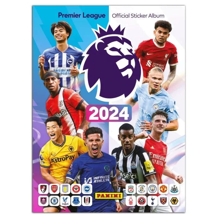 Premier League Official Sticker Collection 2024 Album / English Version