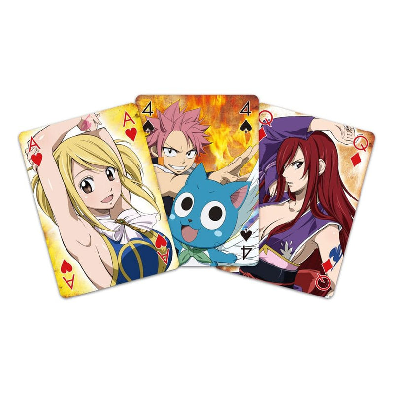Fairy Tail Playing Cards Characters