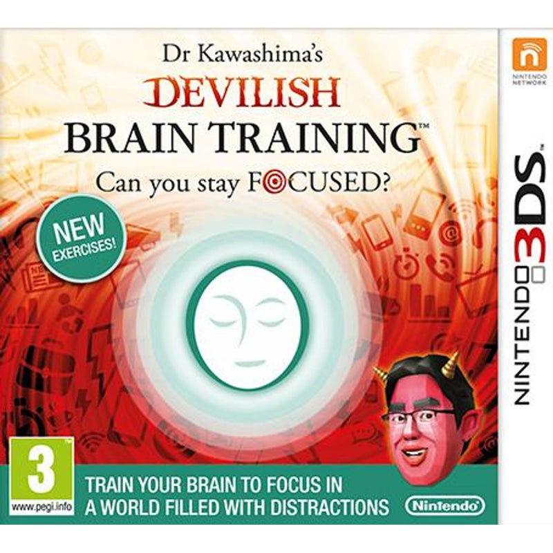 Dr Kawashimaâ€™s Devilish Brain Training: Can you stay focused? for Nintendo 3DS