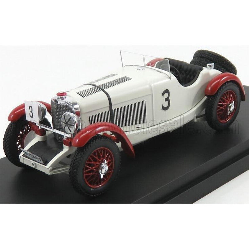 Mercedes Benz Ssk N 3 Winner Irish GP 1930 R.Caracciola White Bordeaux - 1:43