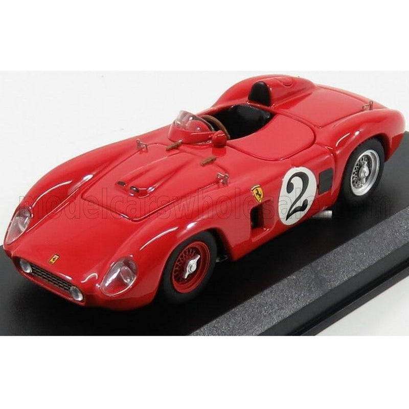 Ferrari 500 Tr Spider N 2 Ch.0624 2Nd Nassau Trophy Race 1956 Masten - Gregory Red 1:43