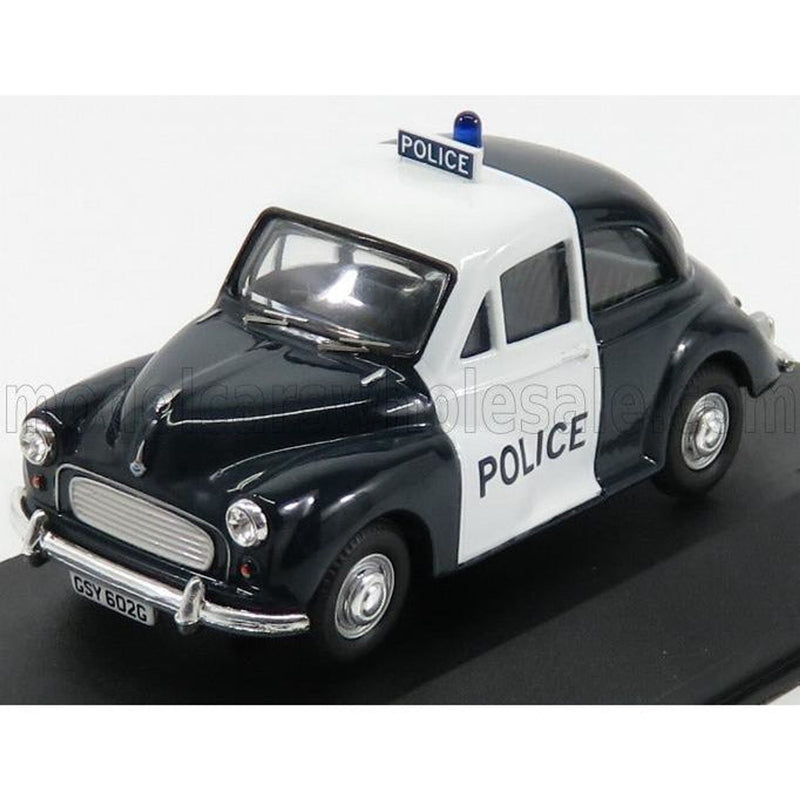 Morris Minor 1000 Police 1963 Dark Blue White - 1:43