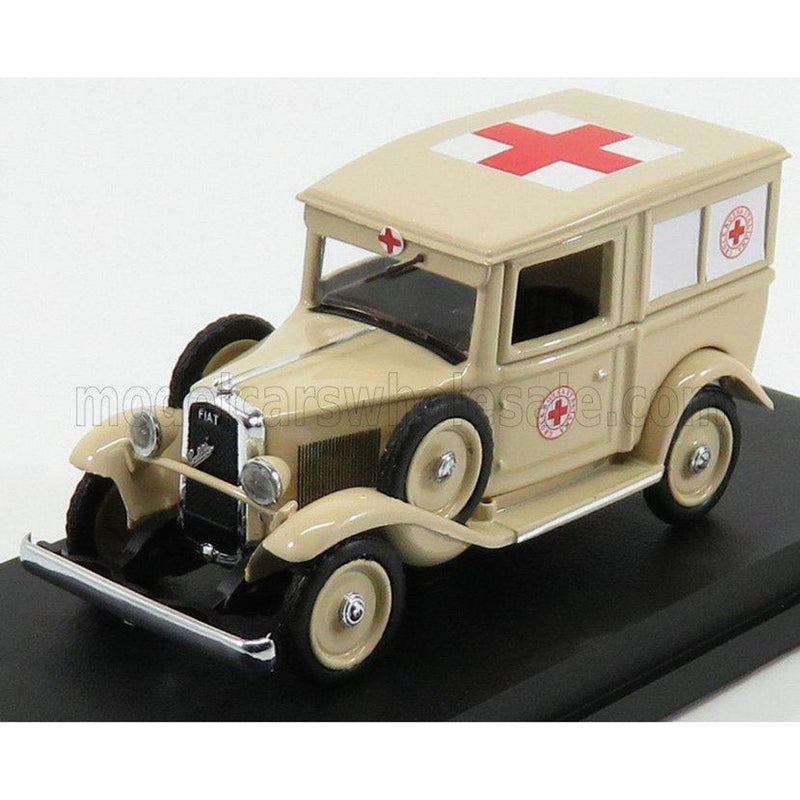 Fiat 508 Balilla Ambulanza Military Africa 1935 Cream - 1:43