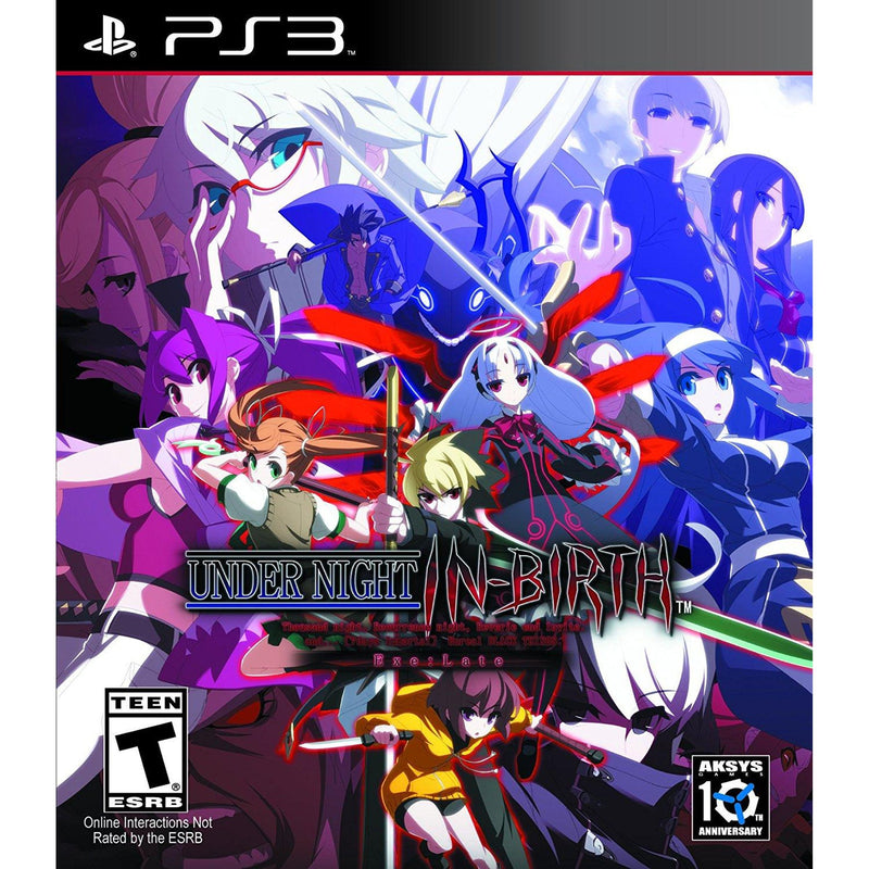 Under Night In-Birth EXE: Late German Box - English in game for Sony PS3