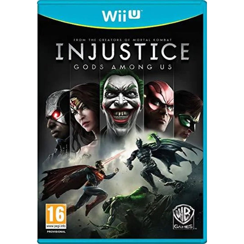Injustice: Gods Among Us Russian Box EFIGS In Game for Nintendo Wii U