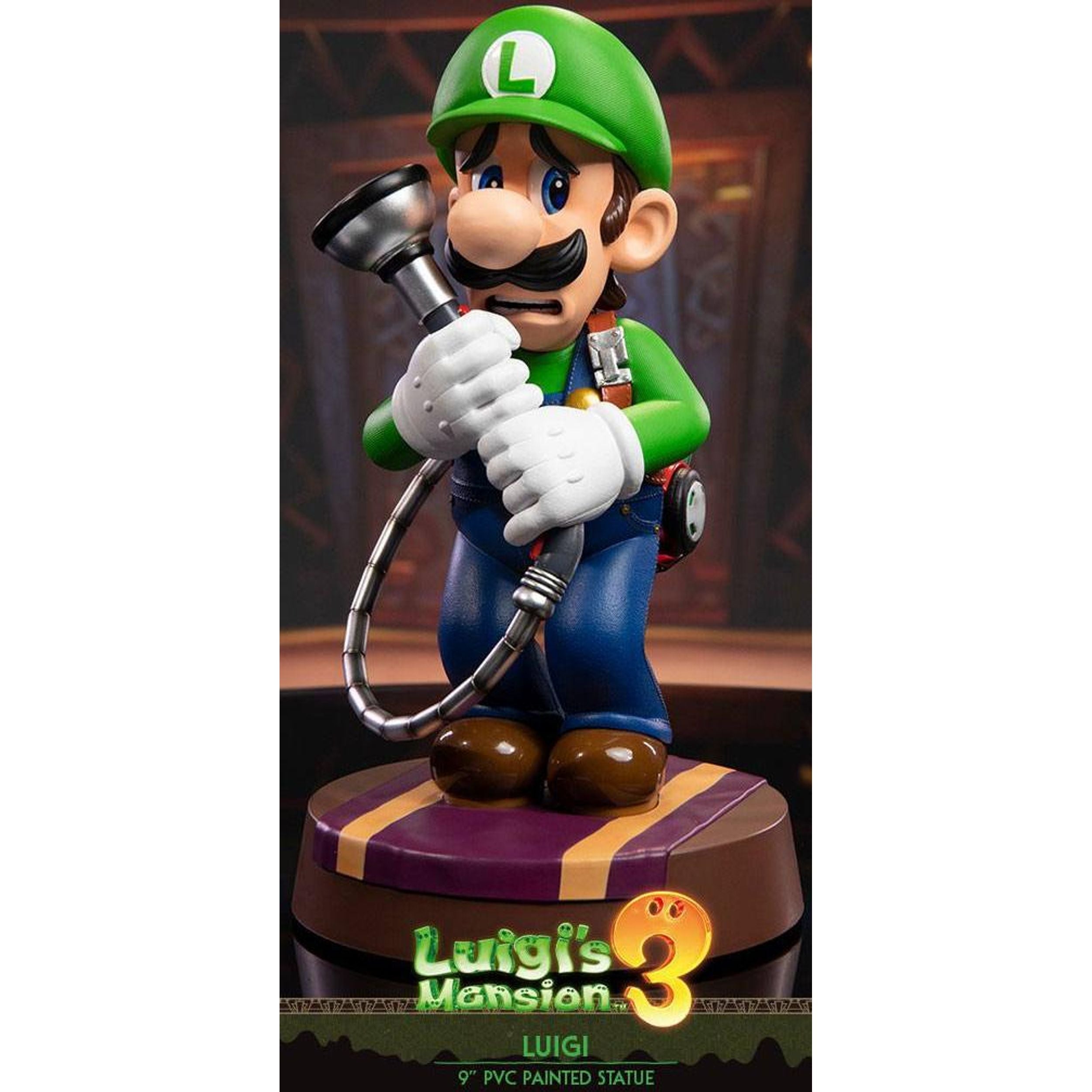  First4Figures Luigi's Mansion: Luigi (Standard) PVC