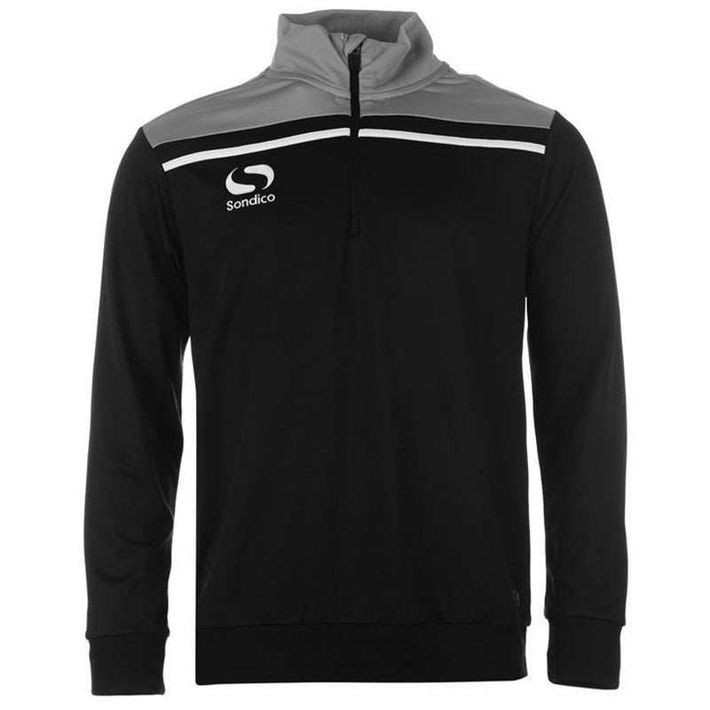 Precision Quarter Zip Youth Sweatshirt Black / Charcoal
