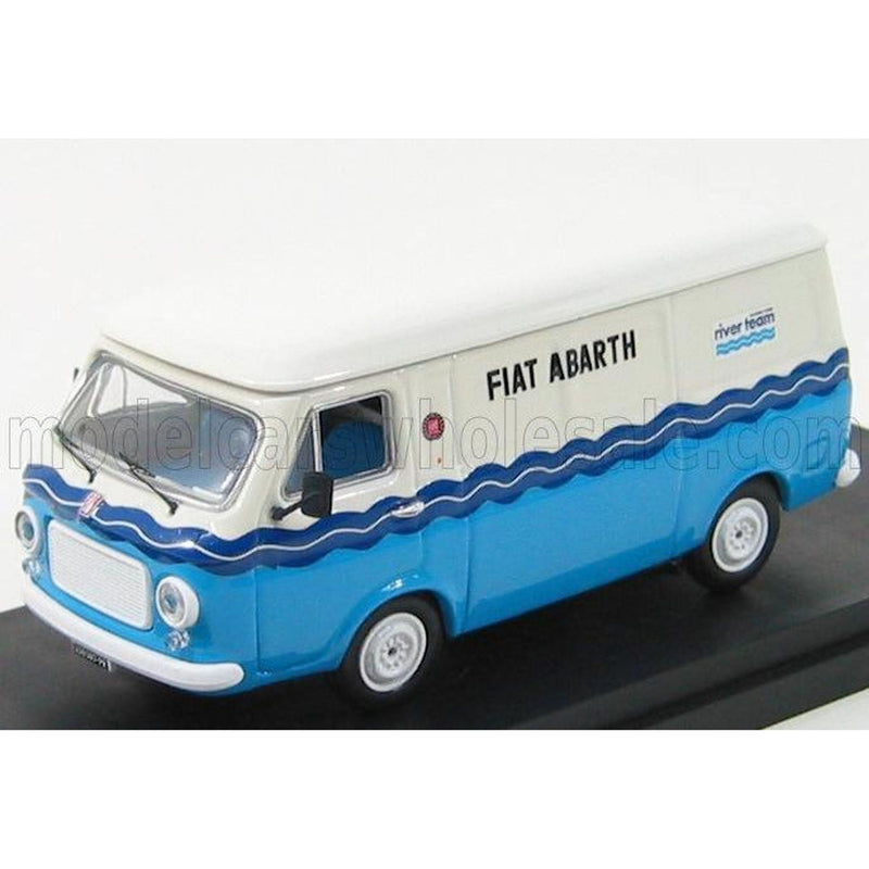 Fiat 238 Van - Abarth River Team 1972 Blue White 1:43