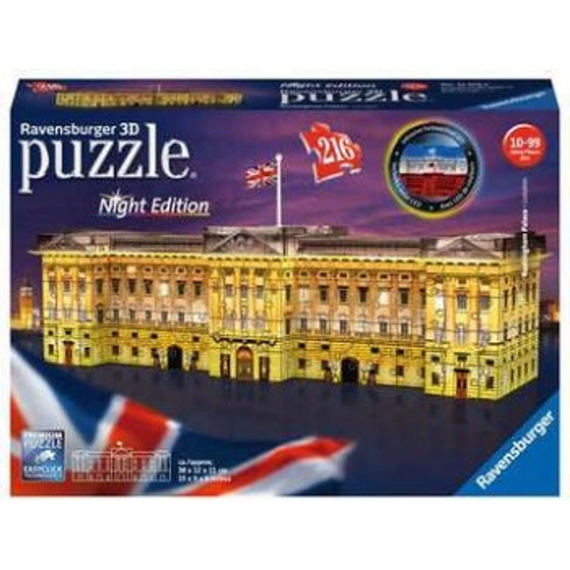 3D Puzzle Buckingham Palace At Night 216 Pieces