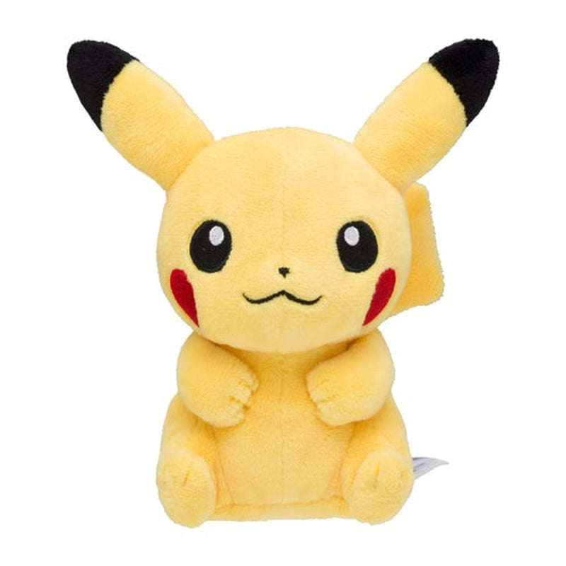Pikachu Pokemon Fit / Sitting Cuties Plush 12x12x8cm