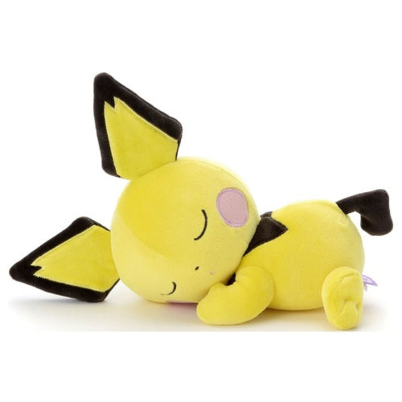 Pichu Pokemon Sleeping Friend Plush - 260 x 160 x 120 mm
