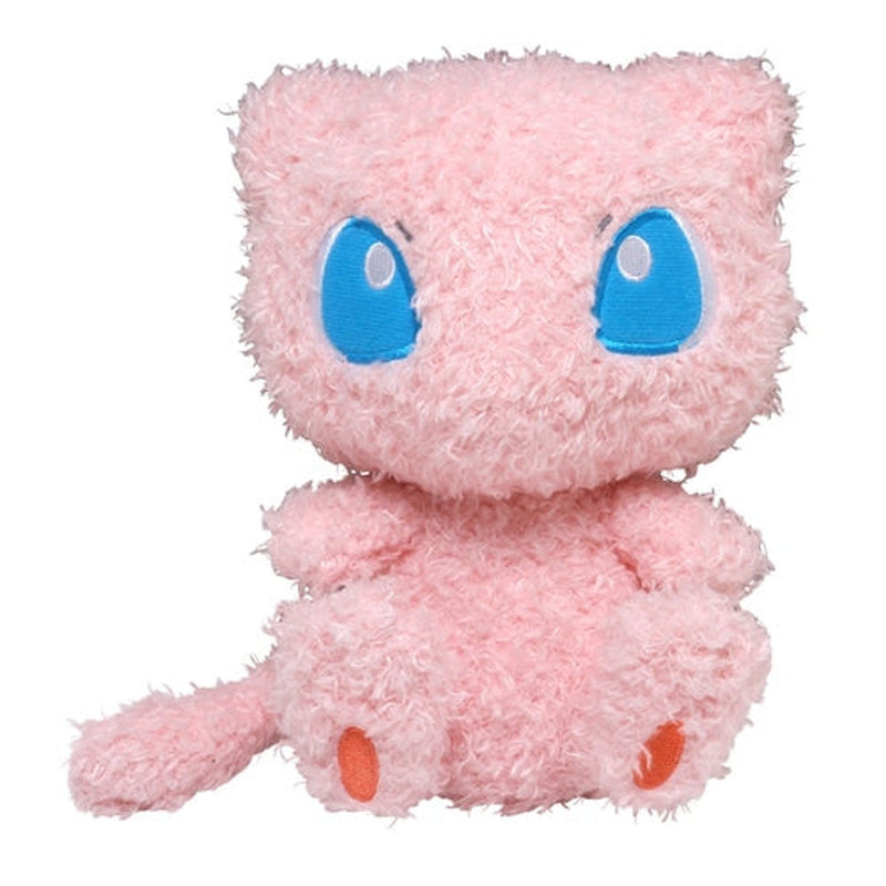 Mew Fluffy Pokemon Plush - 17.5x14x12cm