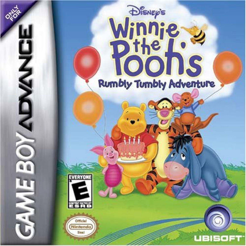 Winnie the Pooh Rumbly Tumbly IMPORT Nintendo Gameboy Advance GBA