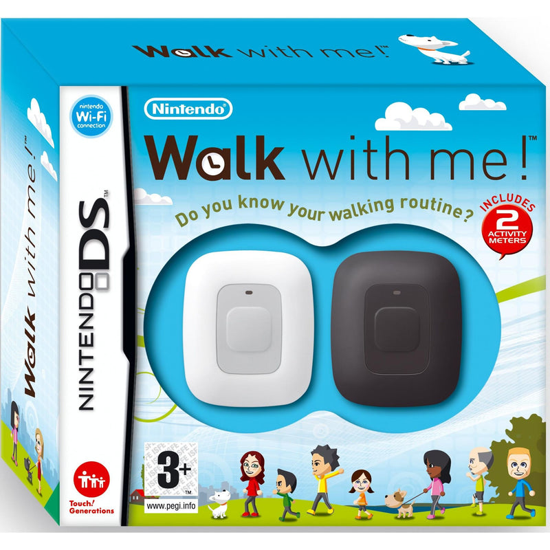 Walk With Me! includes 2 Activity Meters for Nintendo DS