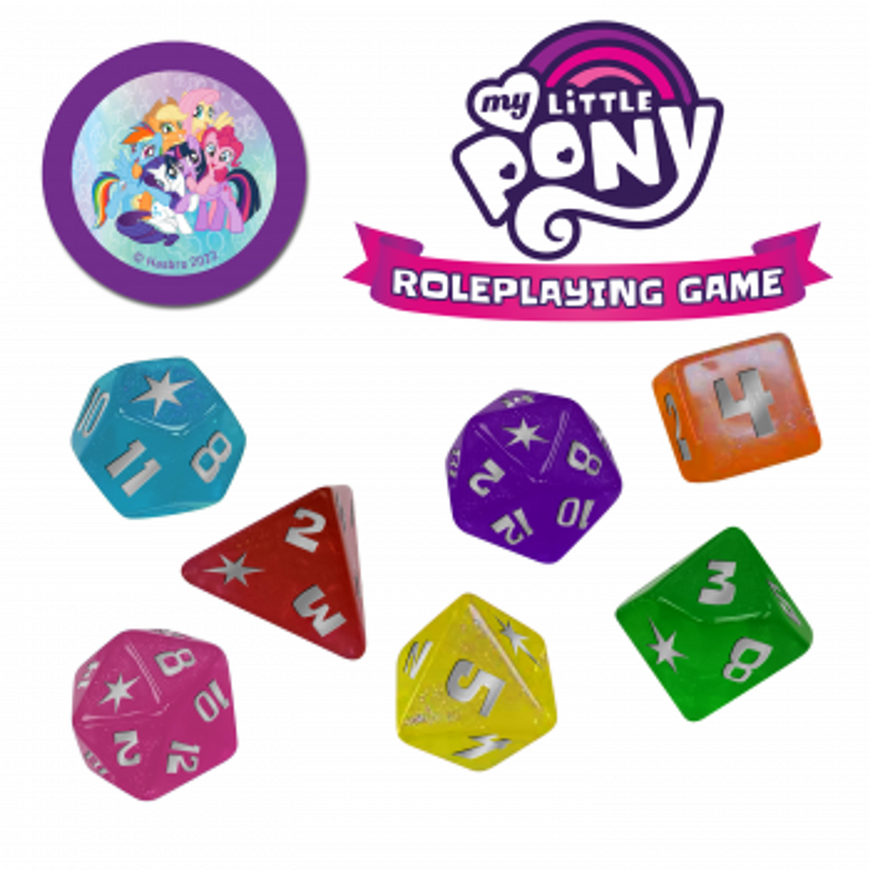 My Little Pony Role Playing Game Dice Set