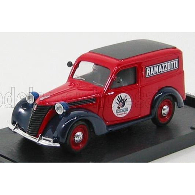 Fiat 1100E Van Ramazzotti 1950 Red Blue 1:43