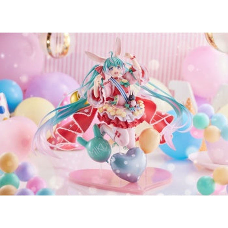 Hatsune Miku: Birthday 2021 Pretty Rabbit Ver. Figure By Spiritale - 1:7