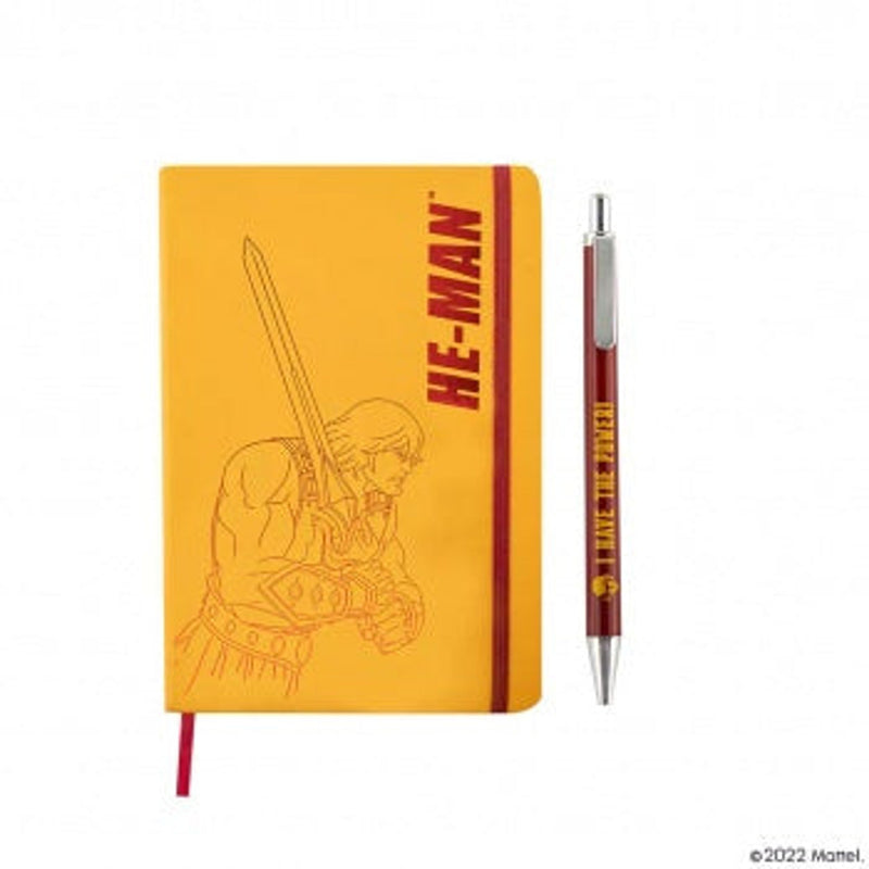 Notebook And Pen He-man Masters Of The Universe