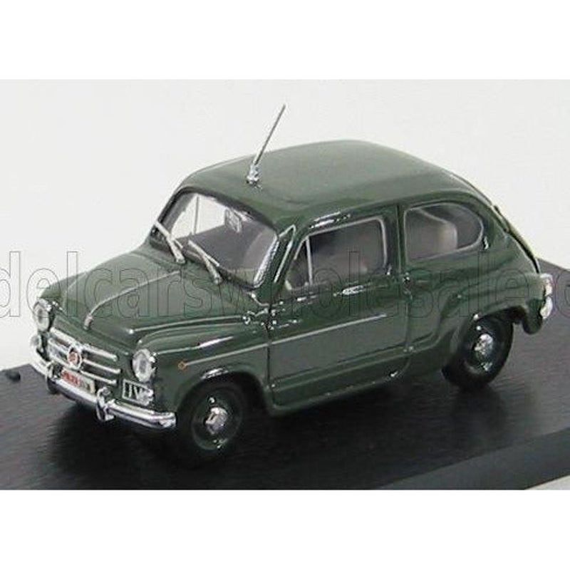 Fiat 600D Polizia Stradale - Police 1958 Green 1:43
