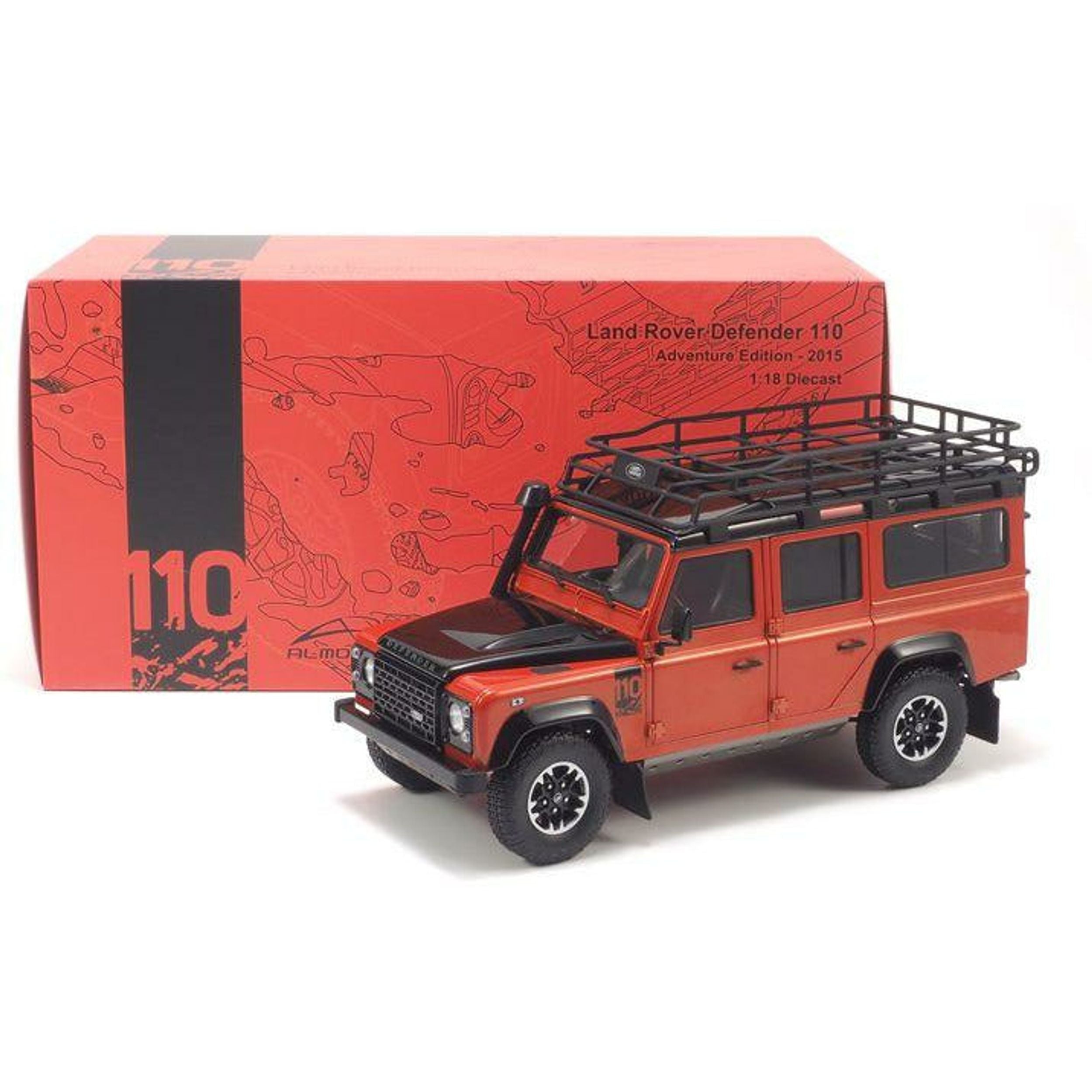 Almost Real Land Rover Defender 110 Adventure Edition 2015 1:18