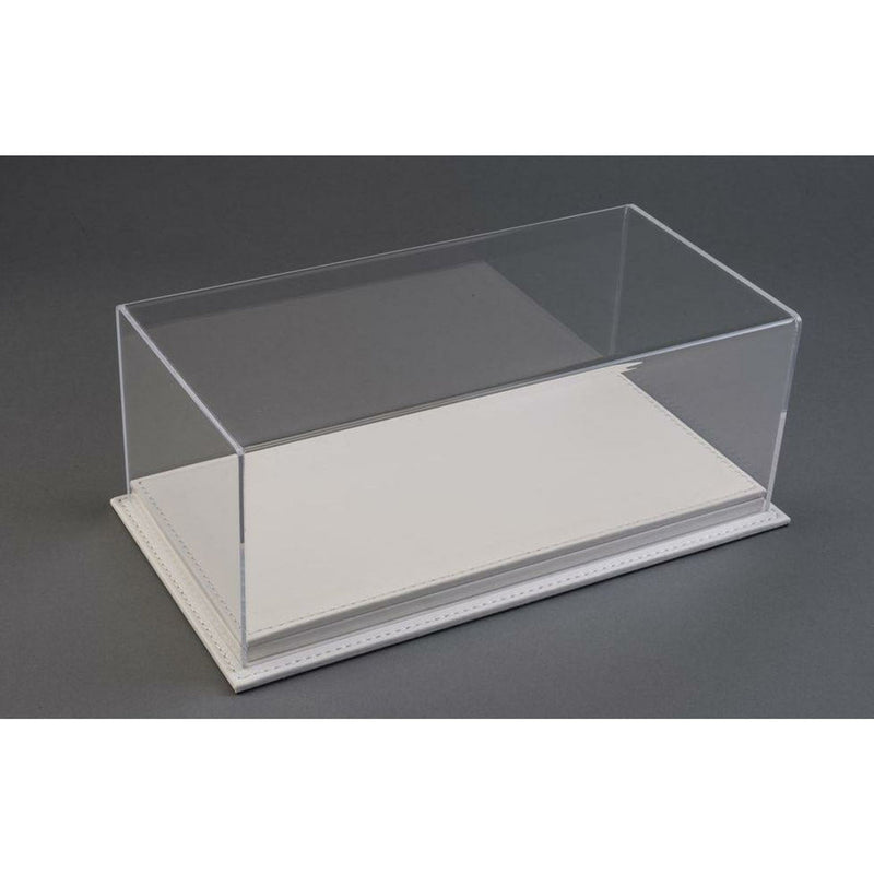 Mulhouse Display Case With White Leather Base - 1:18