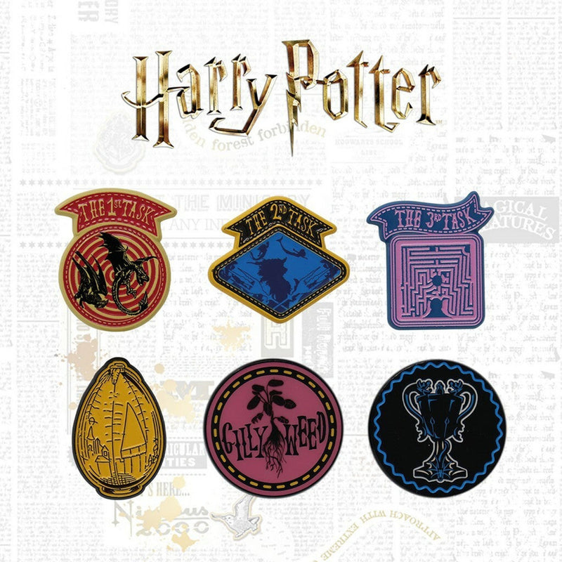 Harry Potter: Triwizard Tournament Limited Edition Set Of 6 Pin Badges