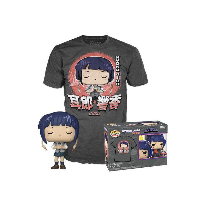 Pop! And Tee: My Hero Academia - Jirou With Mic T-Shirt