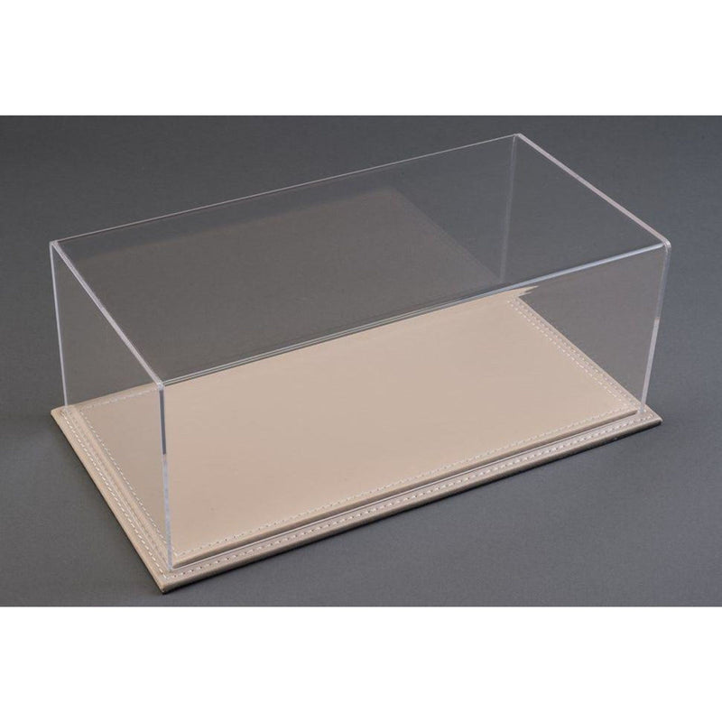 Maranello 1:18 Display Case With Beige Leather Base - 1:18
