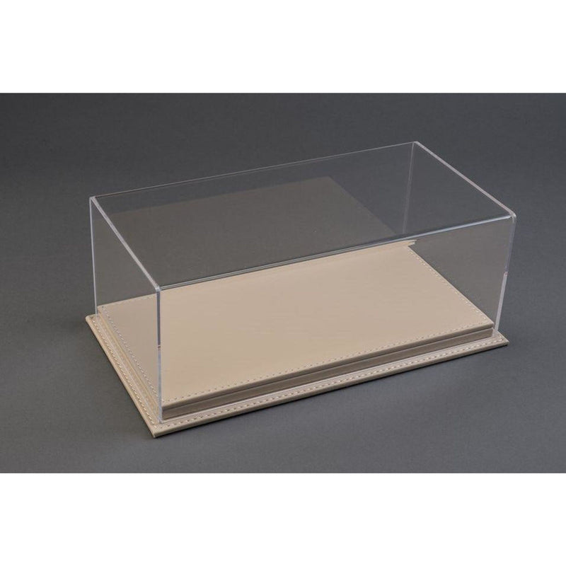 Mulhouse 1:24 Display Case With Beige Leather Base - 1:24