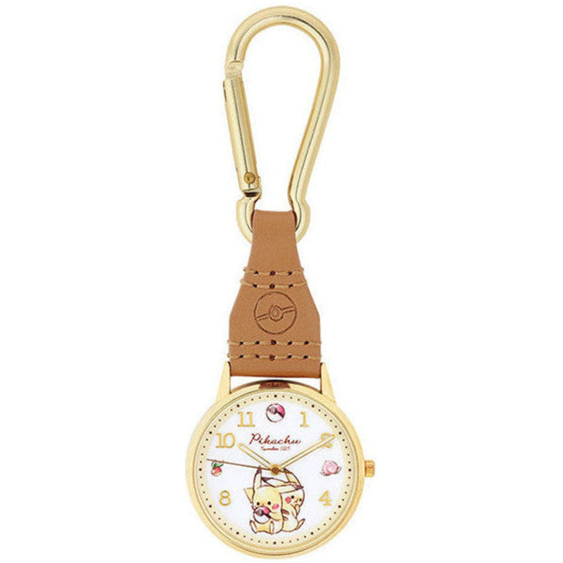 Carabiner Watch PM-HB02-Caramel J-Axis Character Pokemon